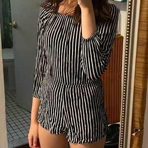 Striped Short Jumper